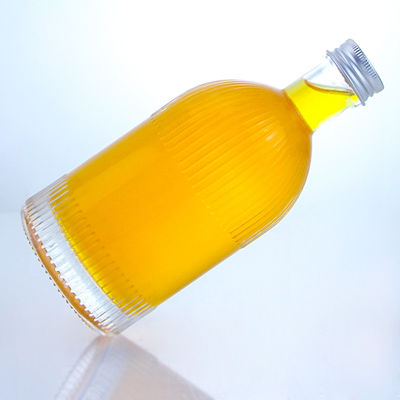 스크루 캡 스트라이프 및 사용자 정의 로고와 함께 산업용 술 유리 병