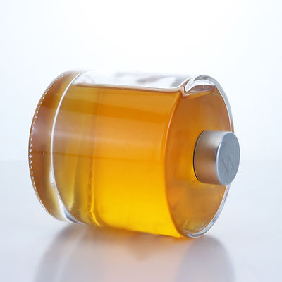표면 처리 데칼 400ml 진 럼 샴페인 브랜디 위스키를 위한 유리 병