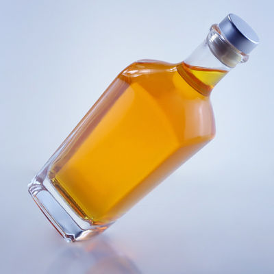 병 색상 맑은 750ml 진 럼 샴페인 브랜디 위스키를 위한 독특한 모양의 유리 병