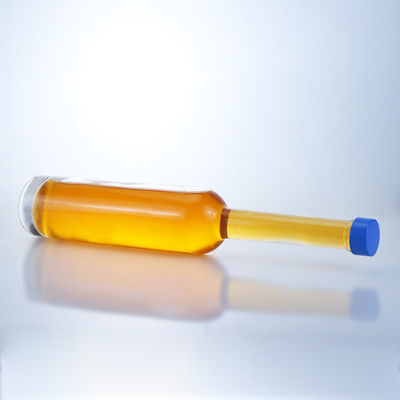 맑은 플린트 유리 목걸이 500ml 긴 목 병 진 럼 샴페인 브랜디 위스키