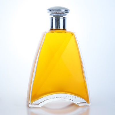 몸체 재료 유리 700ml 진 럼 샴페인 위스키를 위한 맑은 플린트 병