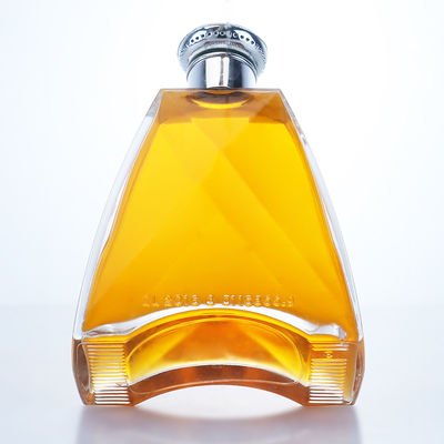 몸체 재료 유리 700ml 진 럼 샴페인 위스키를 위한 맑은 플린트 병