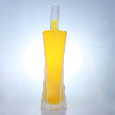 사용자 지정 로고 유리 병 750ml 용량 진 럼 샴페인 브랜디 와 위스키