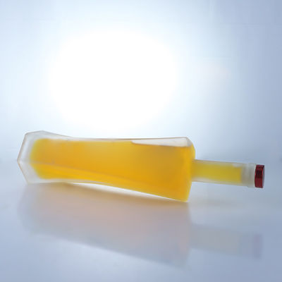 사용자 지정 로고 유리 병 750ml 용량 진 럼 샴페인 브랜디 와 위스키