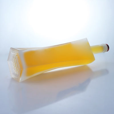 사용자 지정 로고 유리 병 750ml 용량 진 럼 샴페인 브랜디 와 위스키