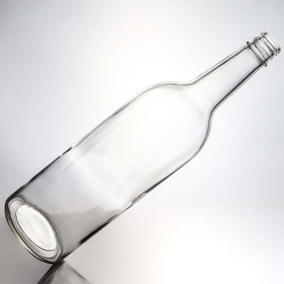 표면 처리 데칼 유리 병 1000ml 둥근 모양 진 럼 샴페인 음주