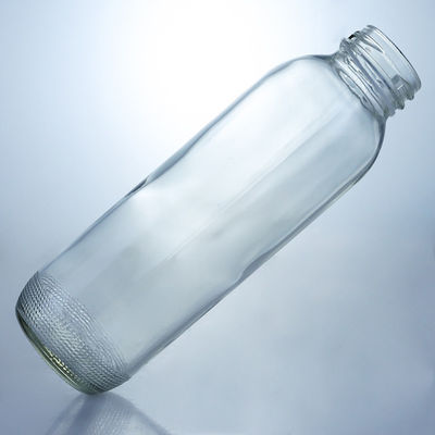 귀하의 예산 내에서 음료 및 유리 목걸이를 위해 사용자 정의 맑은 얼음 유리 병