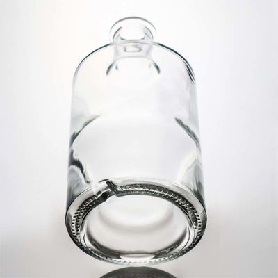 와스키용 나무 코크가 있는 750ml 1000ml 유리 병