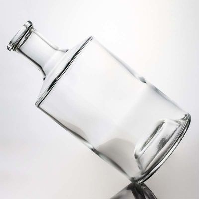 와스키용 나무 코크가 있는 750ml 1000ml 유리 병