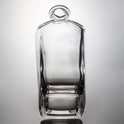 테킬라 고플린트 유리 병 코크 맞춤 로고 700ml 800ml 1000ml 빈