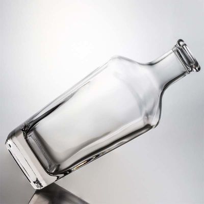 테킬라 고플린트 유리 병 코크 맞춤 로고 700ml 800ml 1000ml 빈