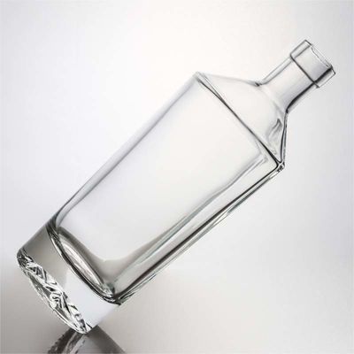 밀폐 유형 코크 500ml 800ml 1000ml 둥근 모양의 높은 플린트 유리 병