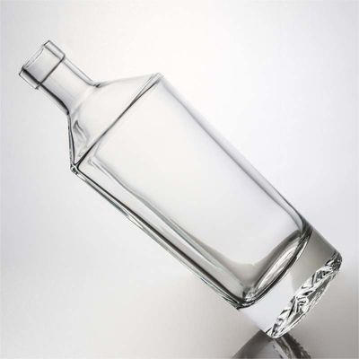 밀폐 유형 코크 500ml 800ml 1000ml 둥근 모양의 높은 플린트 유리 병