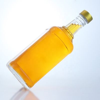 목걸이 재료 유리 맑은 500ml 700ml 750ml 플린트 유리 병 보드카 진 럼