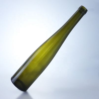 520ml/700ml 우아한 고대 녹색 유리 병 위스키 보드카 테킬라 진 럼