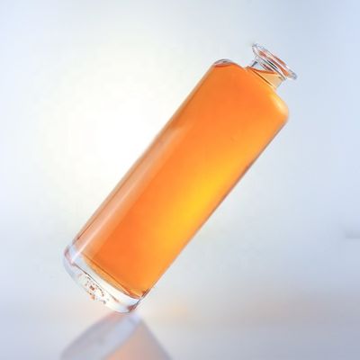 750ml 특유의 둥근 플린트 유리 병