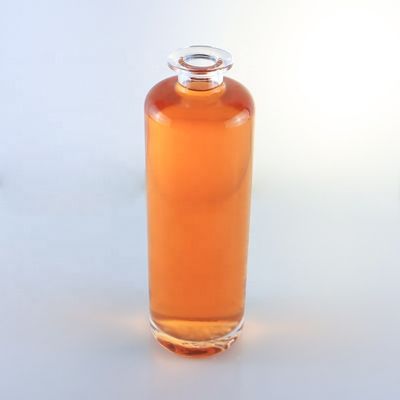 750ml 특유의 둥근 플린트 유리 병