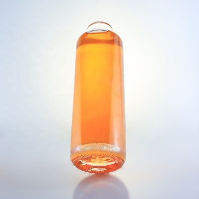 750ml 특유의 둥근 플린트 유리 병