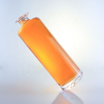 750ml 특유의 둥근 플린트 유리 병