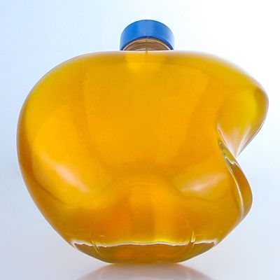 사용자 지정 로고 독보적인 빈 술 유리 병 진 위스키 럼 테킬라 브랜디