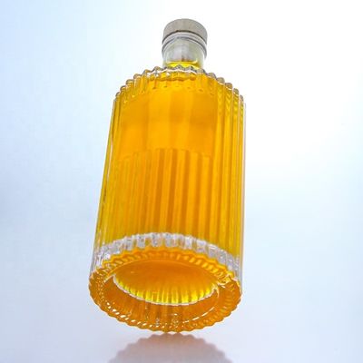 500ml 750ml 1000ml 투명 빈 유리 병 보드카 진 럼 위스키 브랜디