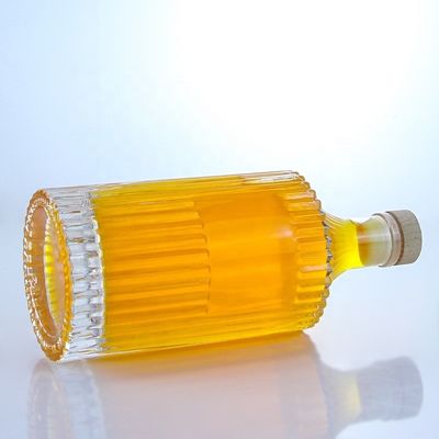 500ml 750ml 1000ml 투명 빈 유리 병 보드카 진 럼 위스키 브랜디