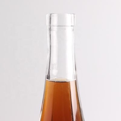 투명 750ml 플린트 글래스 빈 술 럼 진 스피릿스 보드카 테킬라 코크 병