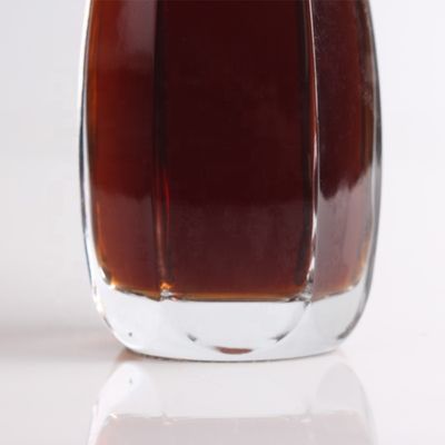 투명 750ml 플린트 글래스 빈 술 럼 진 스피릿스 보드카 테킬라 코크 병