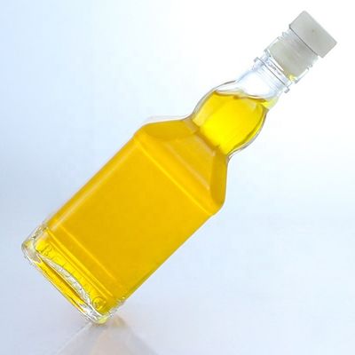 350ml 500ml 스크루 캡 플린트 유리 투명 병 위스키 보드카 샴페인 테킬라 진 럼
