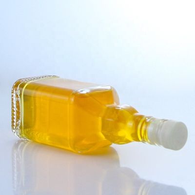 350ml 500ml 스크루 캡 플린트 유리 투명 병 위스키 보드카 샴페인 테킬라 진 럼