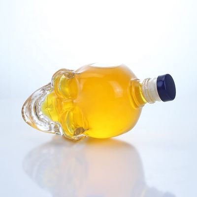 다른 음료 인기가있는 모양 투명 700ml 750ml 와이스키 럼 진 브랜디