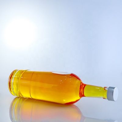 유리 목걸이 원형 빈 유리 병 750ml 테킬라 브랜디 럼 진 위스키