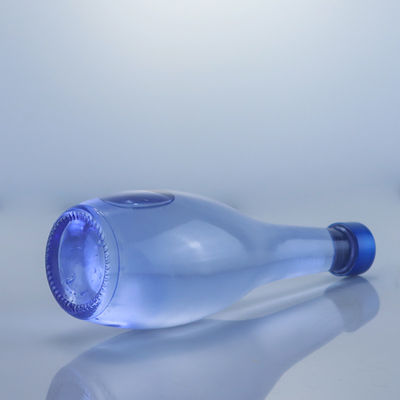 유리 목걸이 독특한 디자인 2022 빈 푸른 맑은 병 진 위스키 럼 테킬라 브랜디