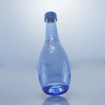 유리 목걸이 독특한 디자인 2022 빈 푸른 맑은 병 진 위스키 럼 테킬라 브랜디