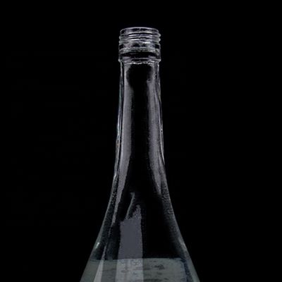 핫 스탬핑 주문 700ml 750ml 유리 병 위스키 진 보드카 럼 음주