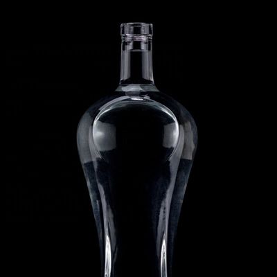 맑은 200ml 375ml 500ml 750ml 유리 음주 와인 위스키 보드카 테킬라 코크 병