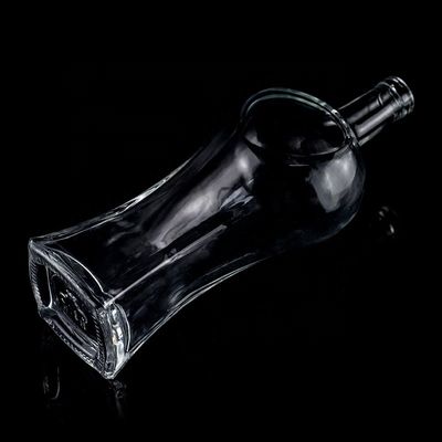 맑은 200ml 375ml 500ml 750ml 유리 음주 와인 위스키 보드카 테킬라 코크 병