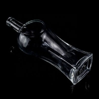 맑은 200ml 375ml 500ml 750ml 유리 음주 와인 위스키 보드카 테킬라 코크 병