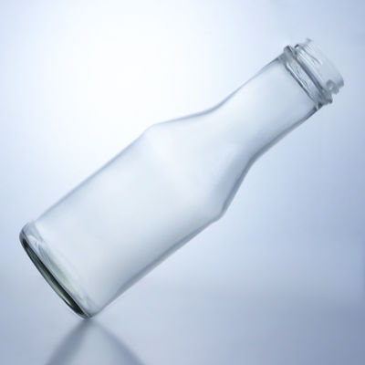 200/375/500/750/1000ml 물 주스 우유 커피를위한 스크루 캡 유리 병