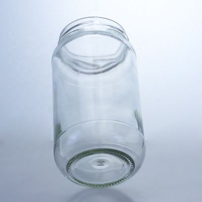 와인 스크루 캡 우아한 410ml 500ml 투명 유리 병 샐러드 칠리 소스 케첩