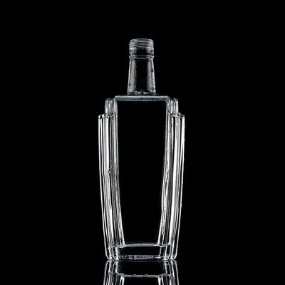 500ml 700ml 750ml 샴페인 진 럼을 위한 플린트 유리 병 투명하고 웅진