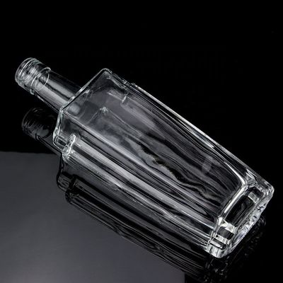 500ml 700ml 750ml 샴페인 진 럼을 위한 플린트 유리 병 투명하고 웅진