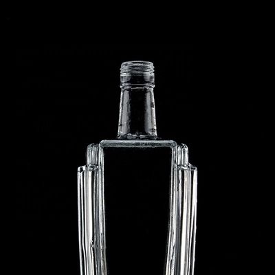 500ml 700ml 750ml 샴페인 진 럼을 위한 플린트 유리 병 투명하고 웅진