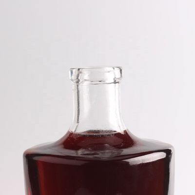 위스키 밀폐형 코크 750ml/1000ml 샴페인 투명 유리 병