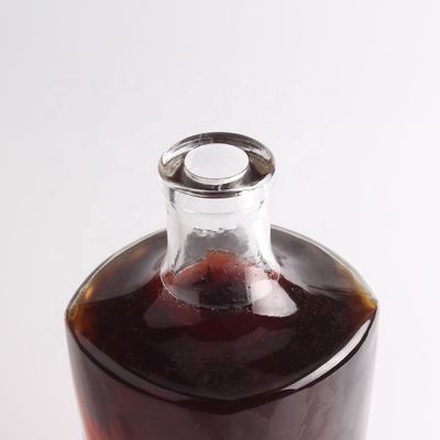 위스키 밀폐형 코크 750ml/1000ml 샴페인 투명 유리 병