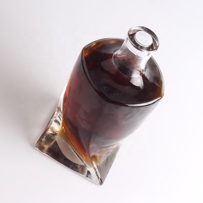 위스키 밀폐형 코크 750ml/1000ml 샴페인 투명 유리 병