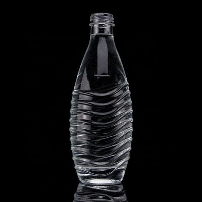 보드카 유리 목걸이 750ml 1000ml 맑은 플린트 진 럼 샴페인 테킬라 위스키 병