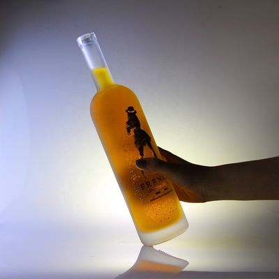 도매 750ml 1000ml 맥주 보드카 위스키 영주용 얼음 디칼 유리 병