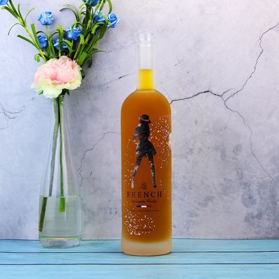도매 750ml 1000ml 맥주 보드카 위스키 영주용 얼음 디칼 유리 병