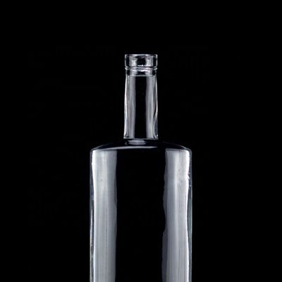 1750ml 1000ml 유리병 음주용 맞춤형 둥근 보드카 병 다재다능 사용